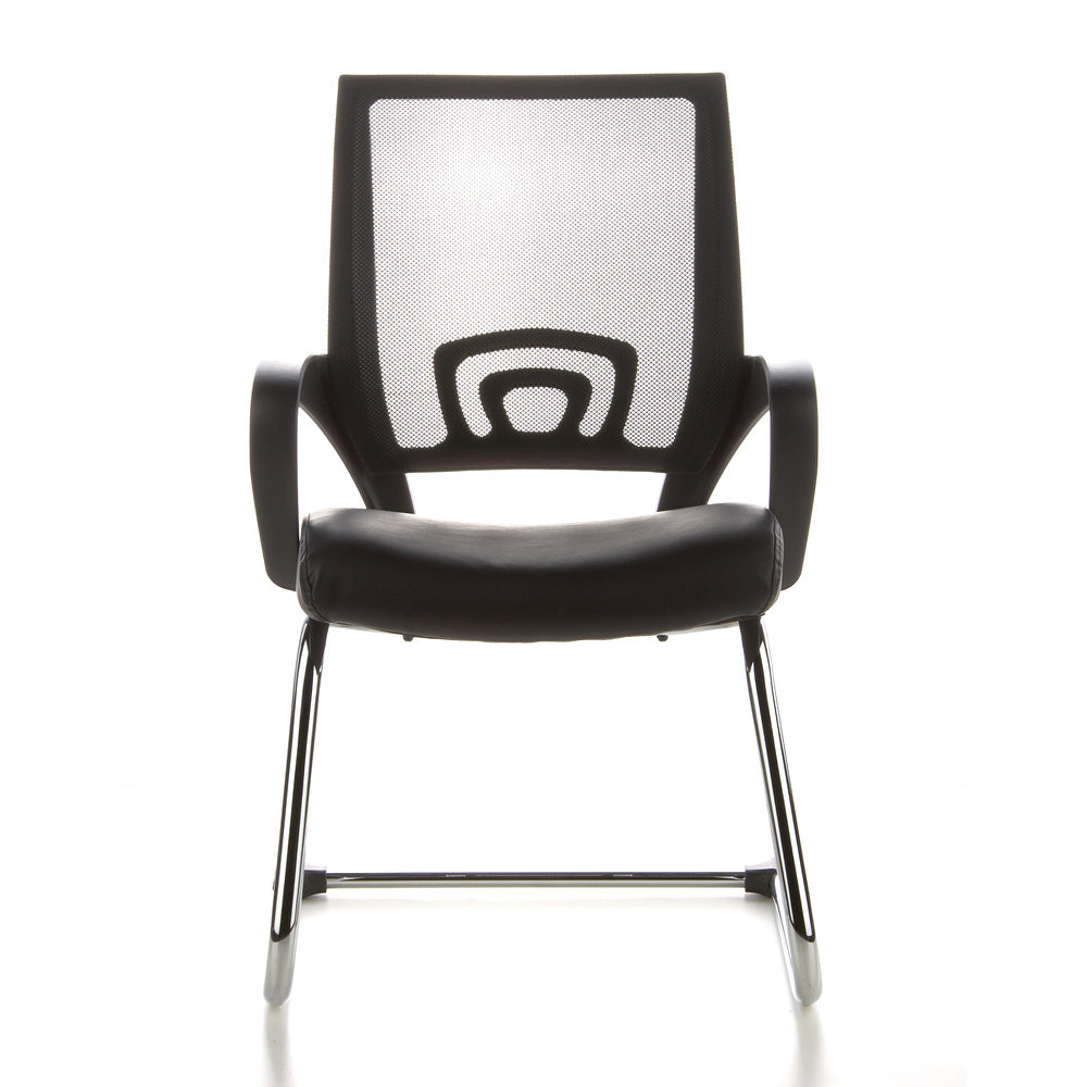 Freischwinger VISTO NET V Schwarz / Chrom