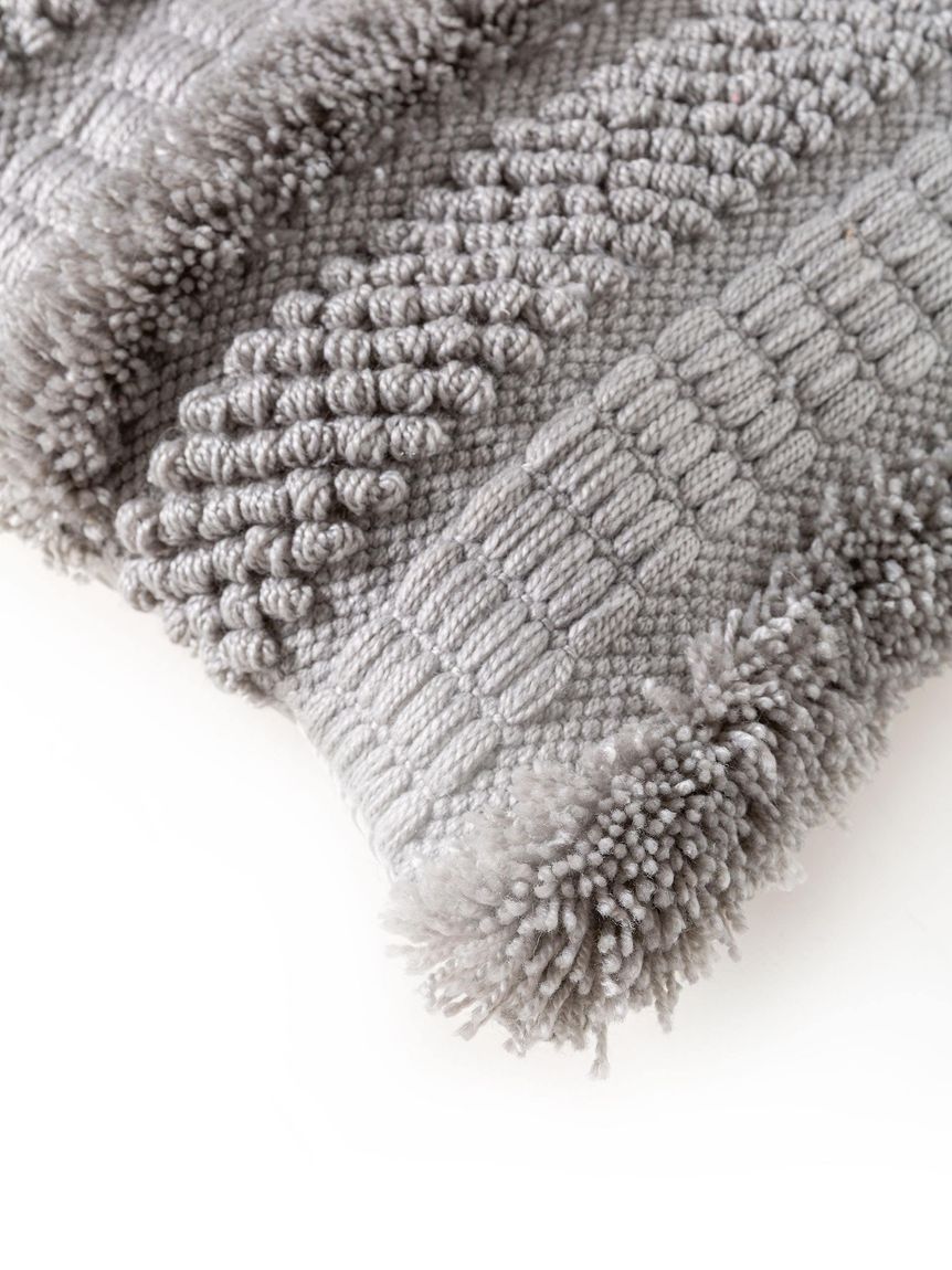 In- & Outdoor Kissenbezug Toni 45x45 cm Grau