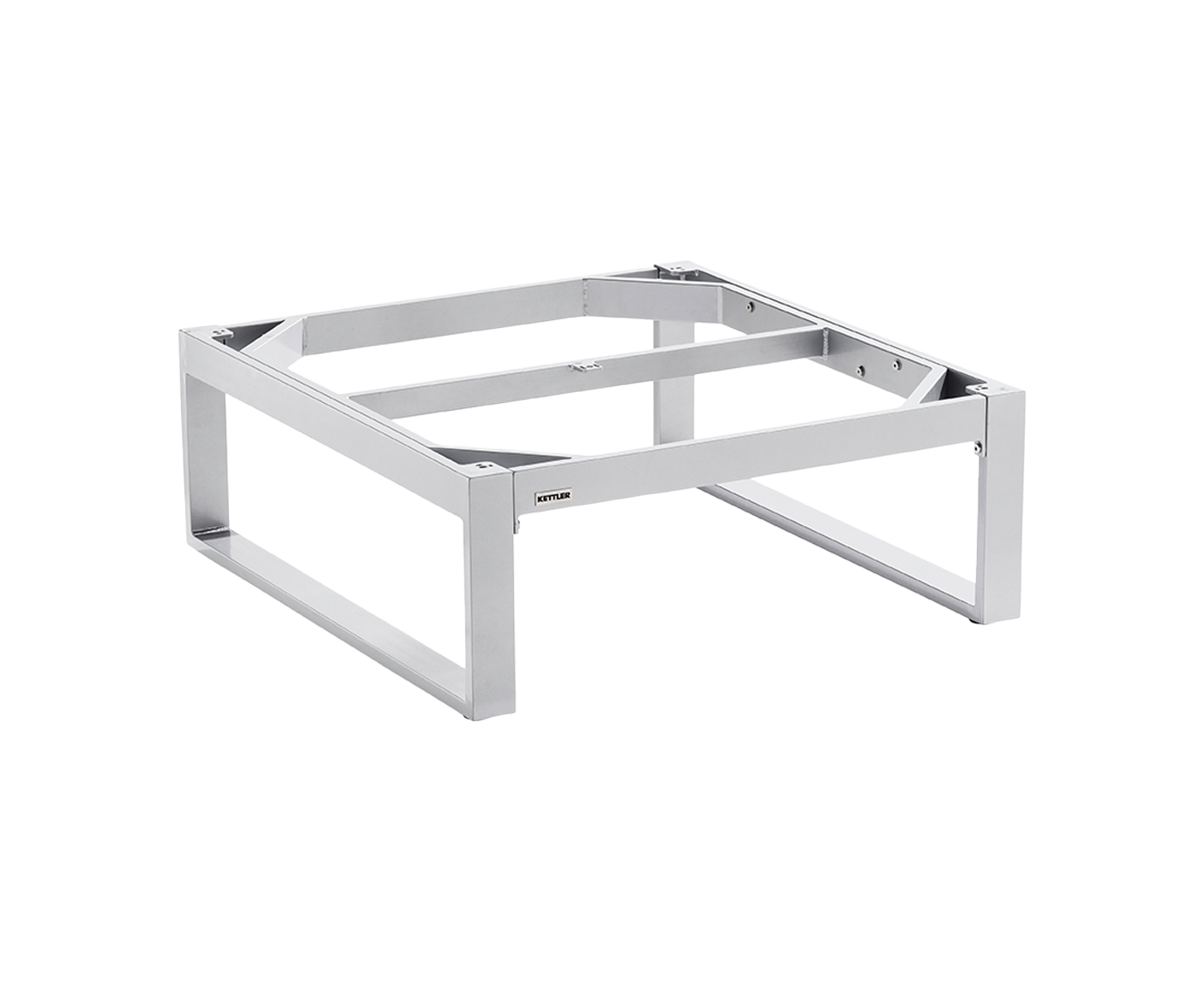 Kettler Lounge Tischgestell Aluminium Silber
