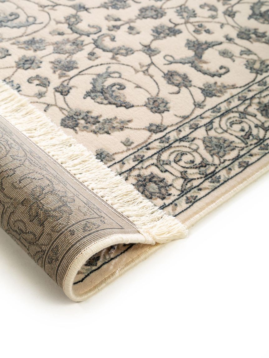 Teppich Läufer Nain Beige / Blau