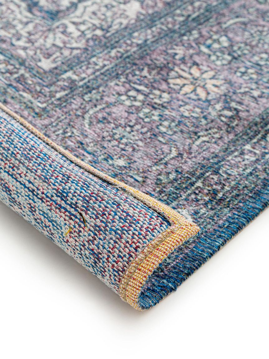 Flachgewebeteppich Aura Bunt