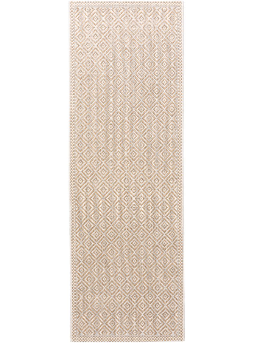 In- & Outdoor Läufer Cleo 80x240 cm Creame / Beige