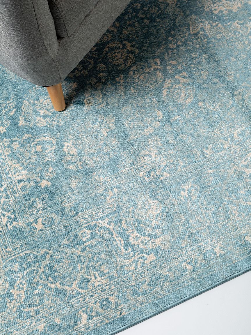 Teppich Velvet Blau