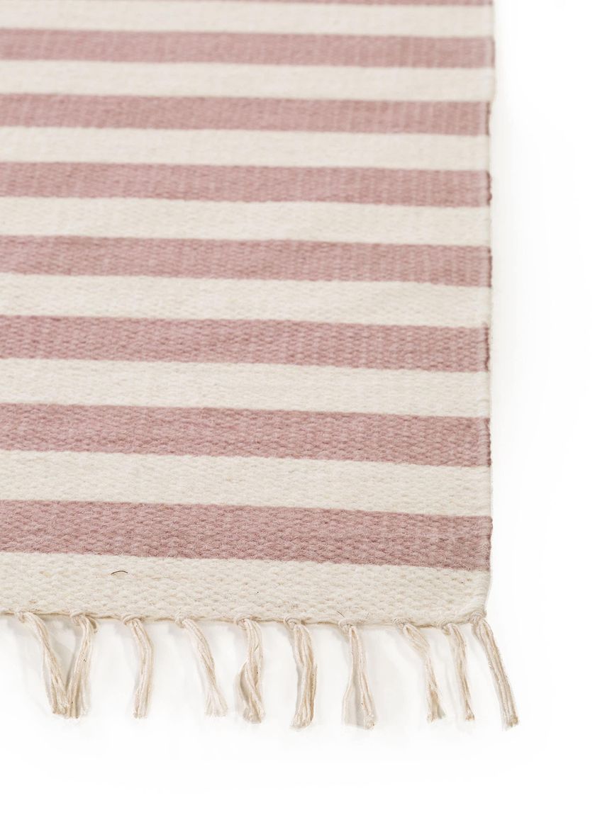 Wollteppich Oasis Creame / Rosa