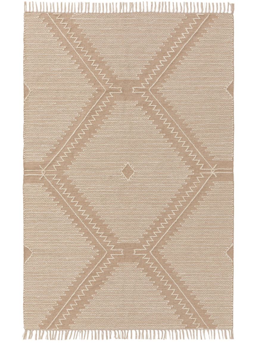 Baumwollteppich Sydney Beige