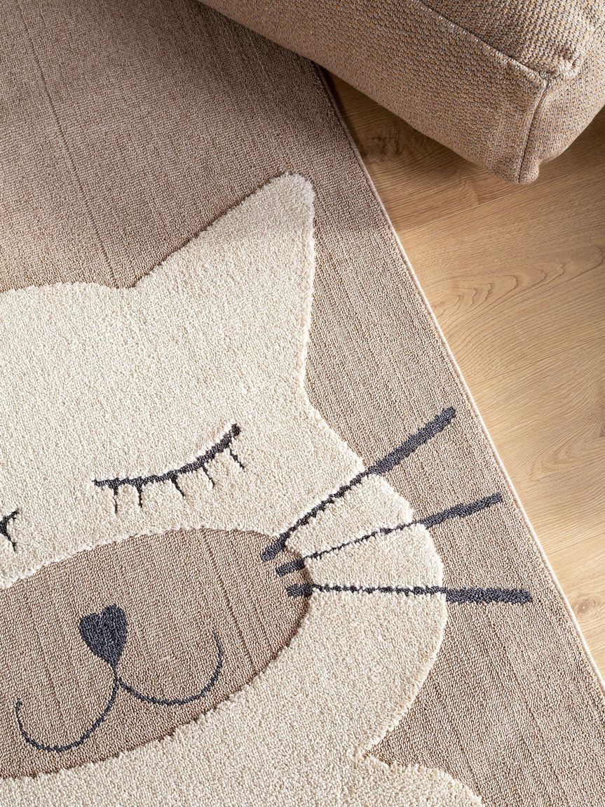 Kinderteppich Momo Beige