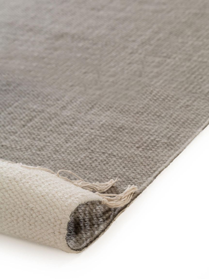 Wollteppich Neo Grau