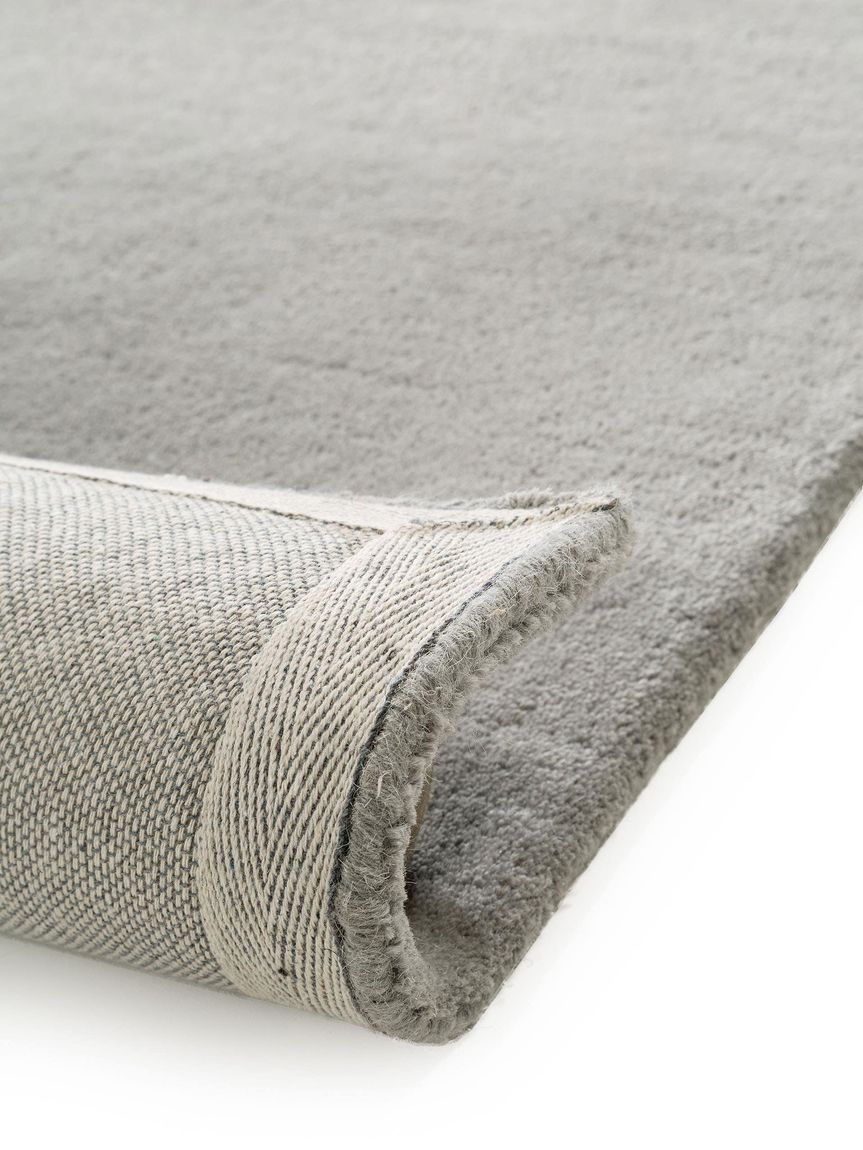Wollteppich Bent Grau
