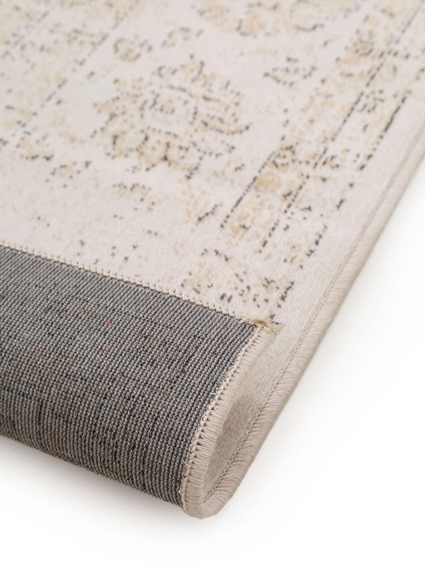 Viskoseteppich Elling Creame / Beige