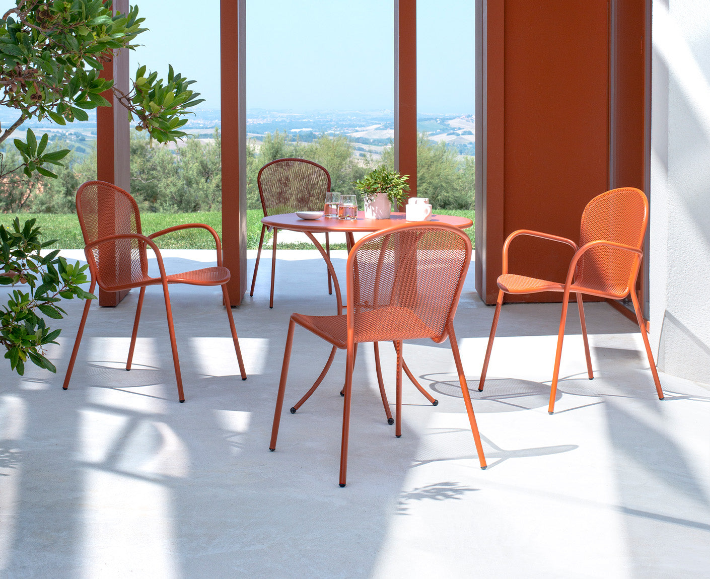 Emu Ronda X 4er Set Gartenstühle