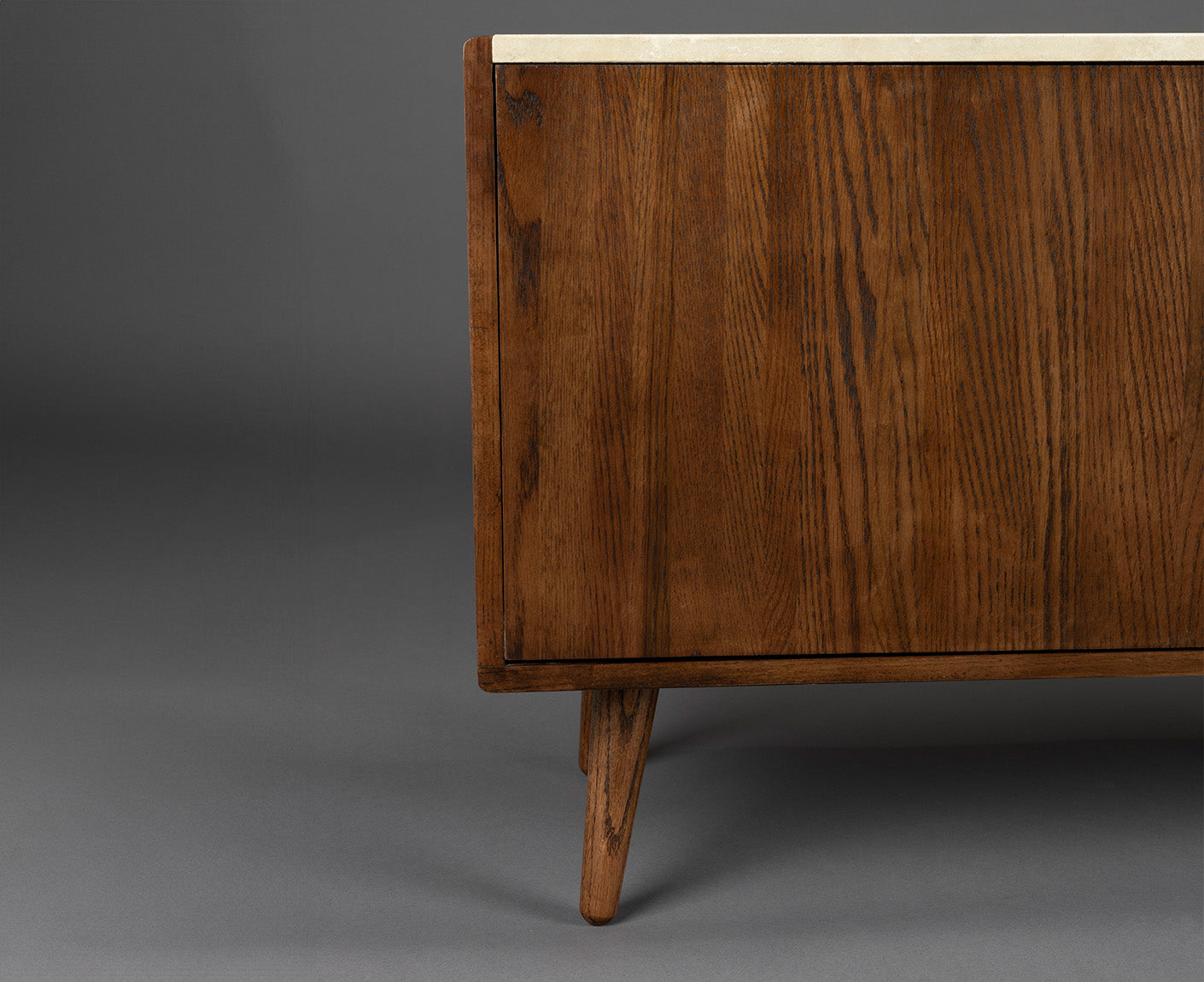 Arda Sideboard Walnuss / Travertin