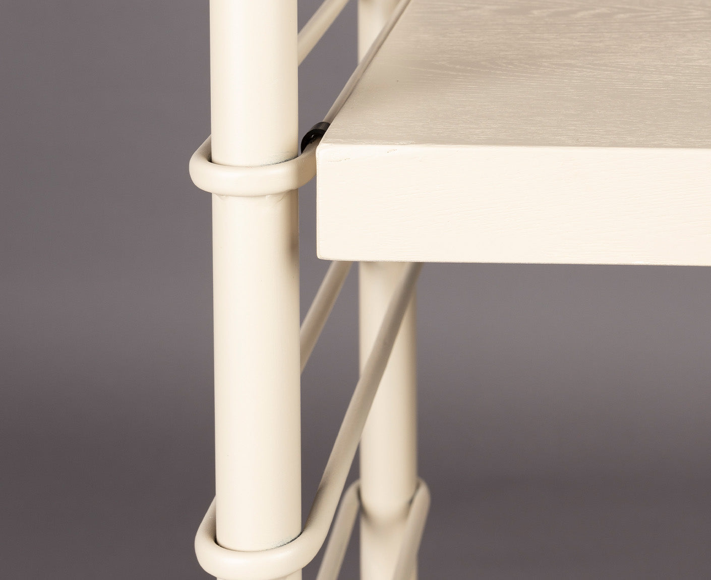 Iron Standregal Beige