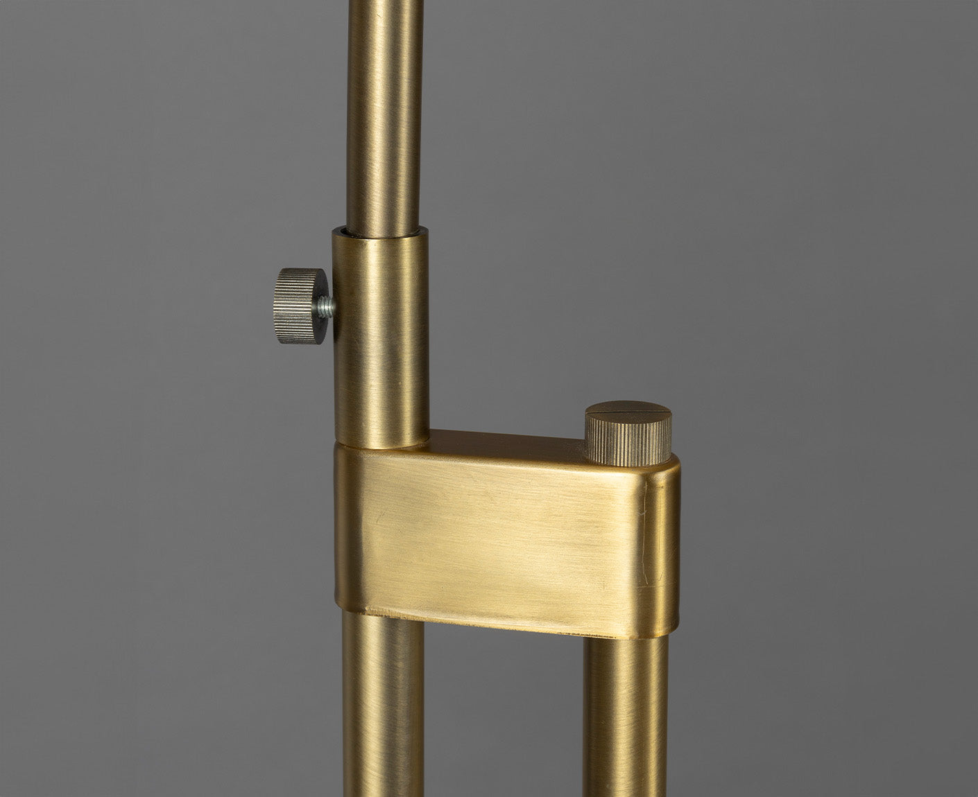 Archie Bogenlampe Stehlampe Beige / Gold