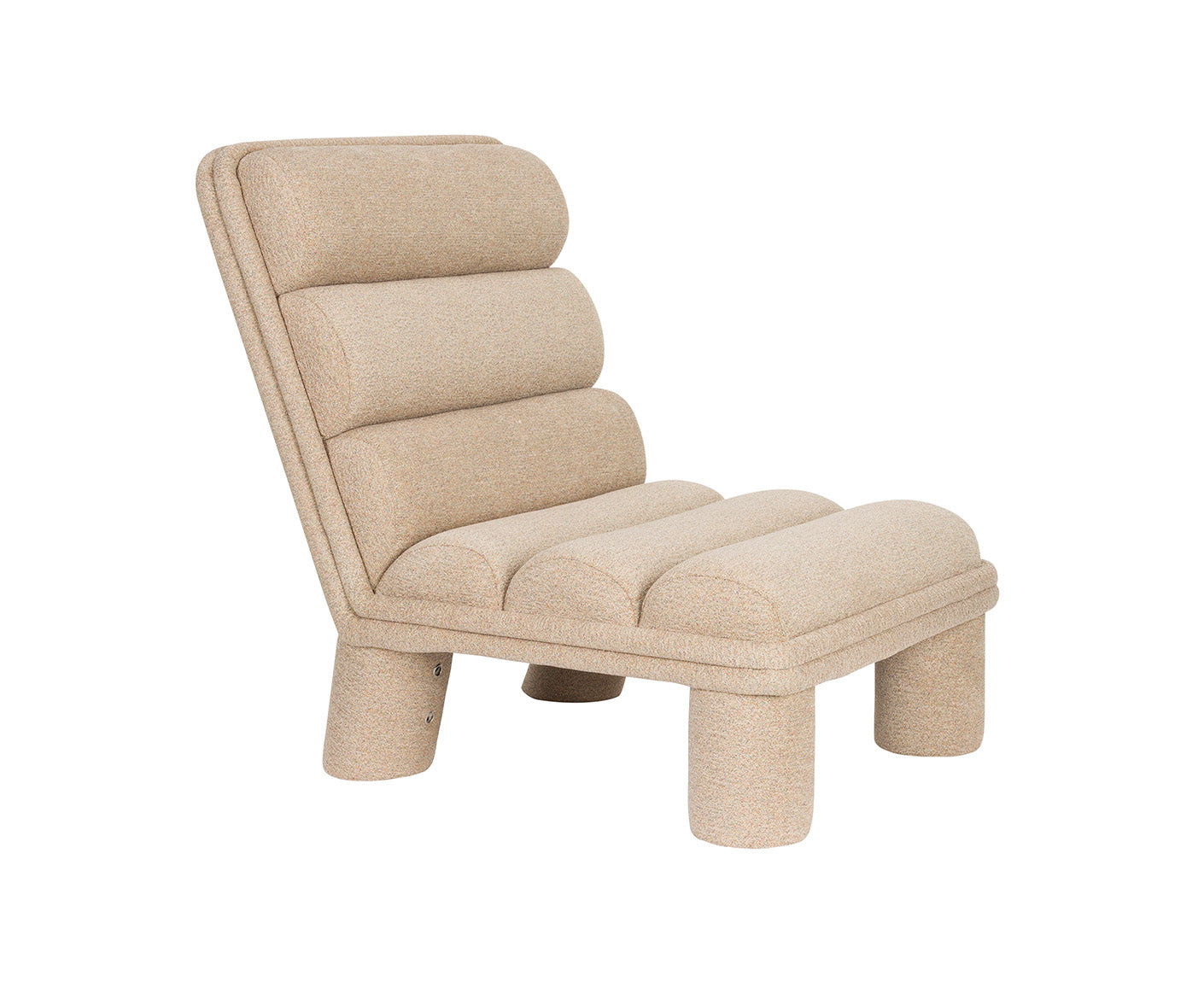 Fern Bouclé Loungesessel
