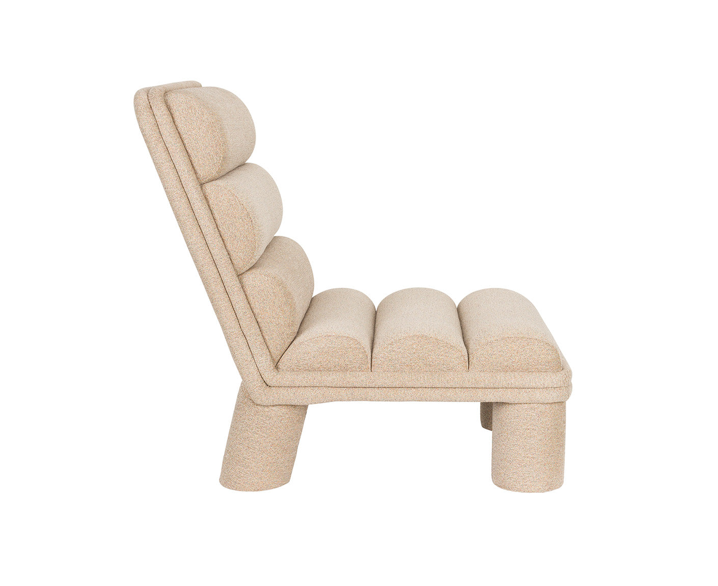 Fern Bouclé Loungesessel