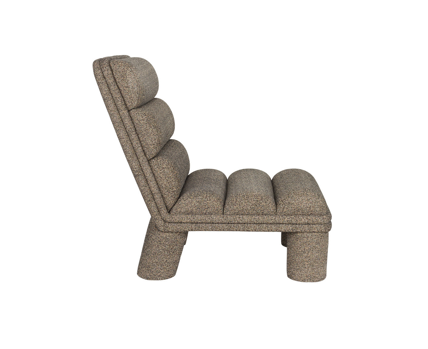 Fern Bouclé Loungesessel