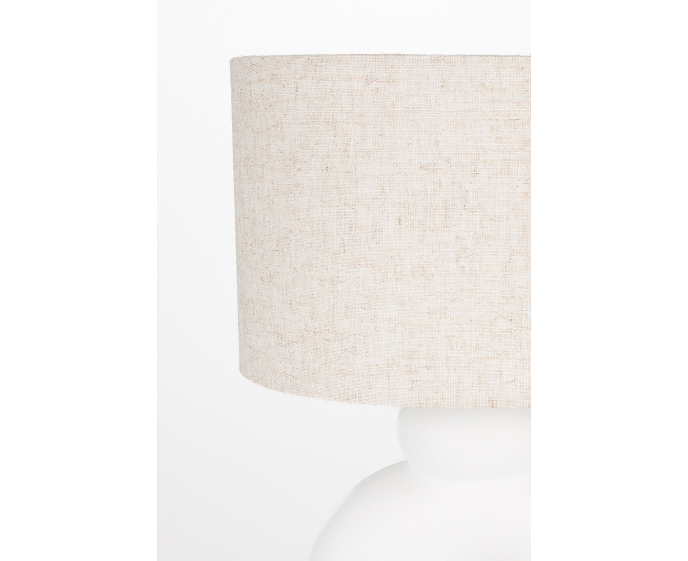 Bibi Tischleuchte Lampe Weiß Keramik