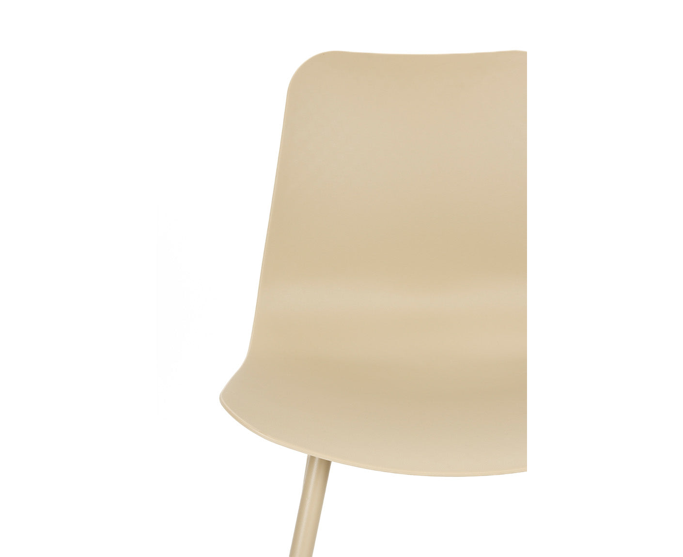 Leon Stuhl Beige 2er Set
