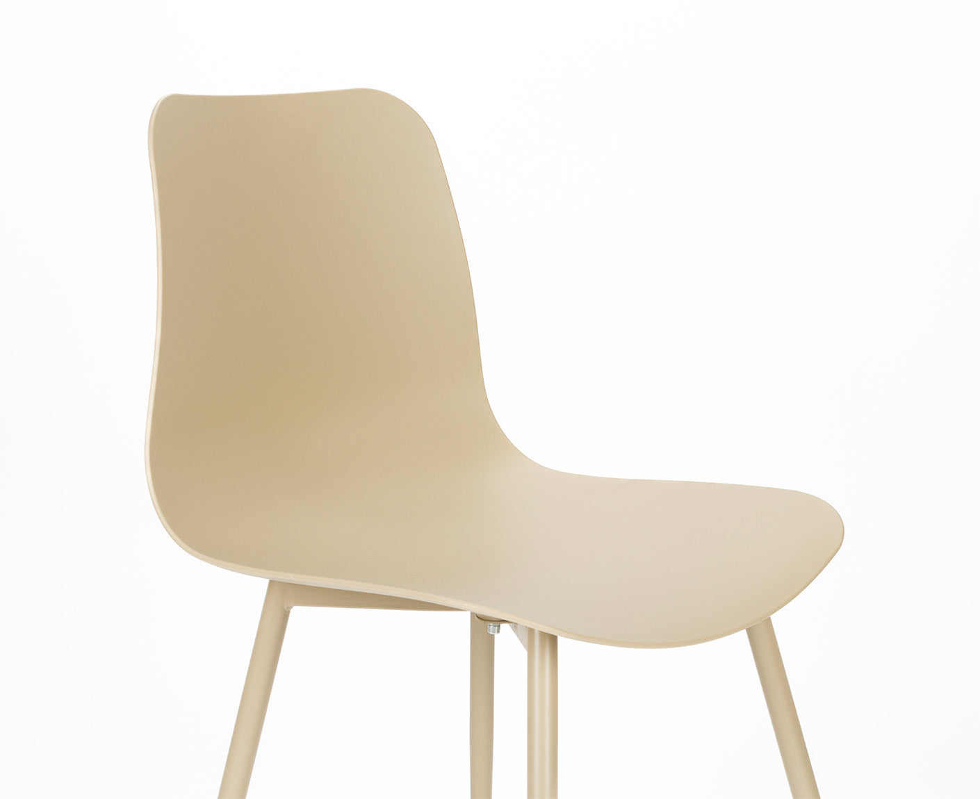 Leon Stuhl Beige 2er Set
