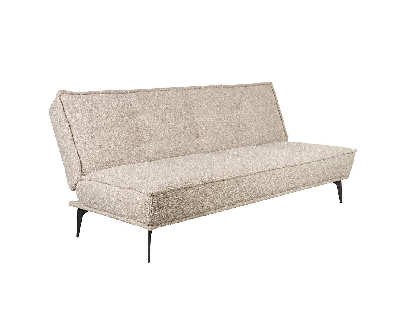 Cielke Schlafsofa 184 x 90 cm Beige