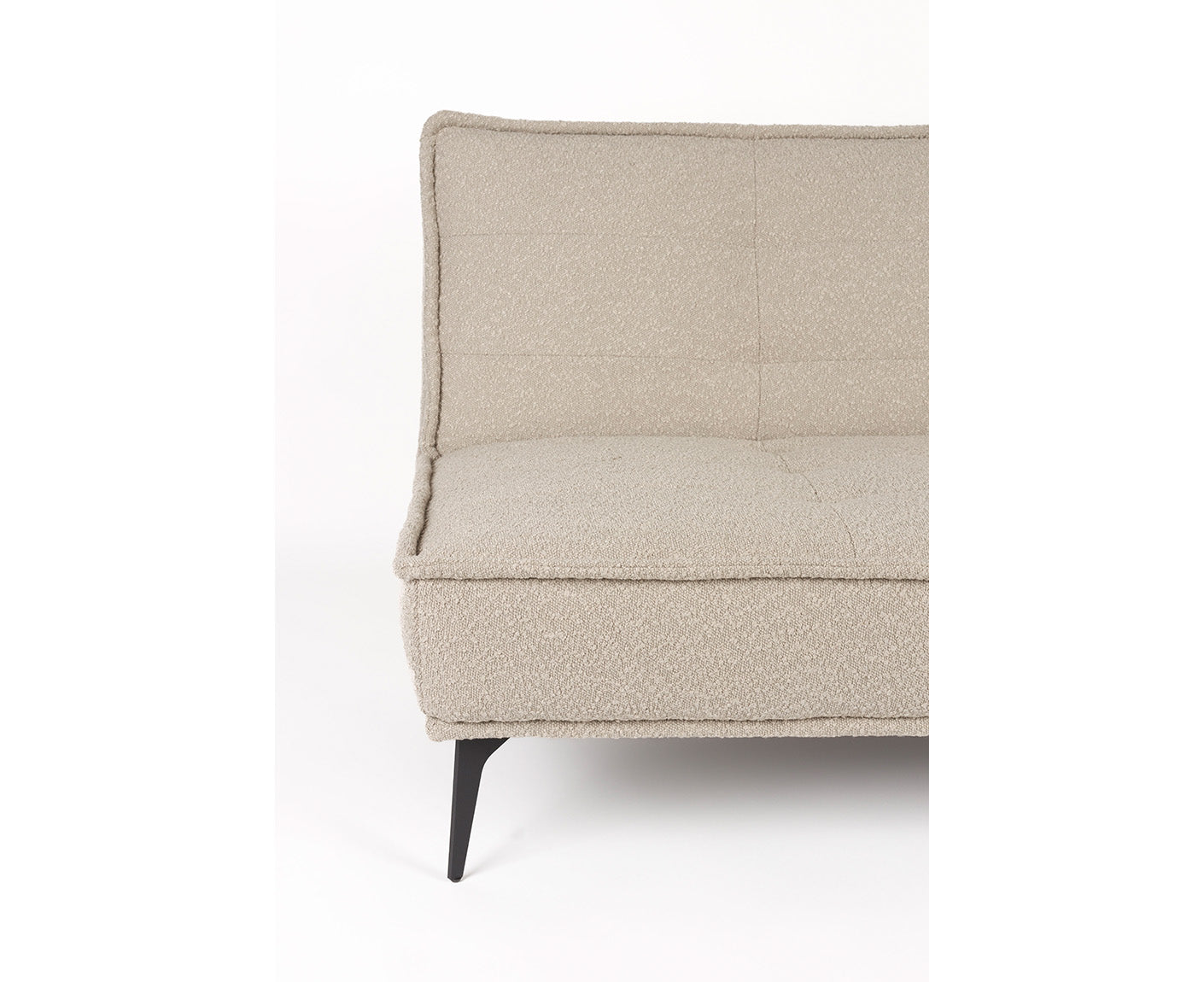 Cielke Schlafsofa 184 x 90 cm Beige