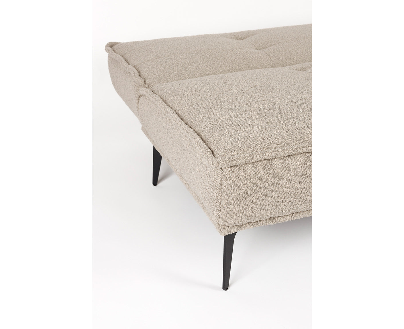 Cielke Schlafsofa 184 x 90 cm Beige