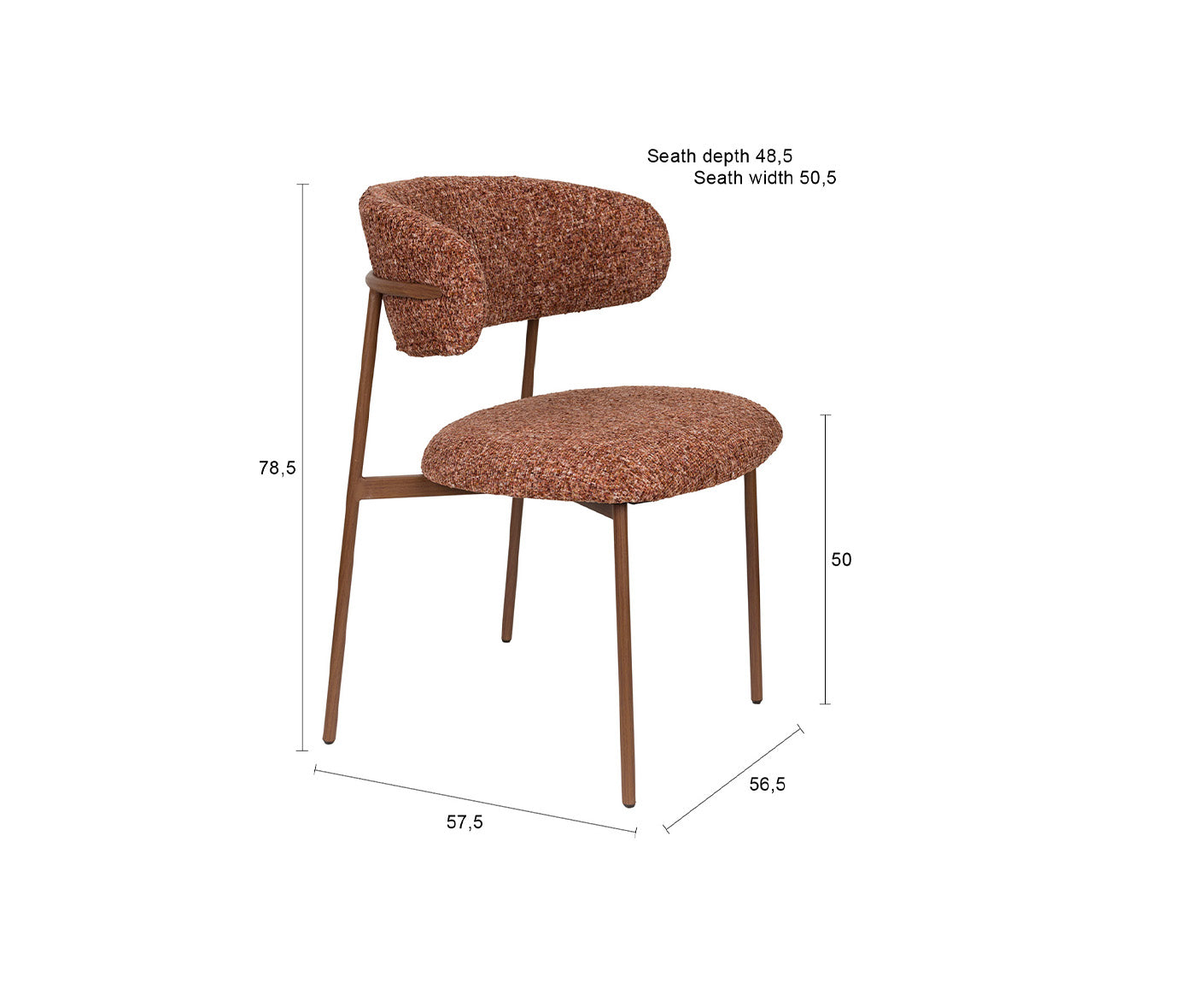 Claes Esszimmerstuhl 2er Set
