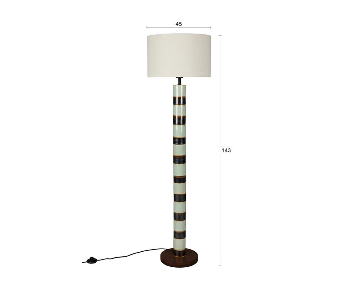 Vertigo Stehleuchte Beige
