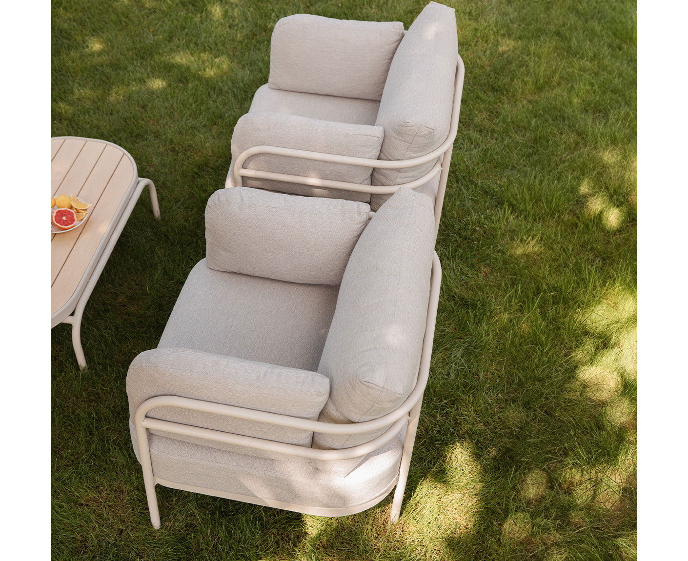 Vista Outdoor Lounge Set Gartenlounge Beige