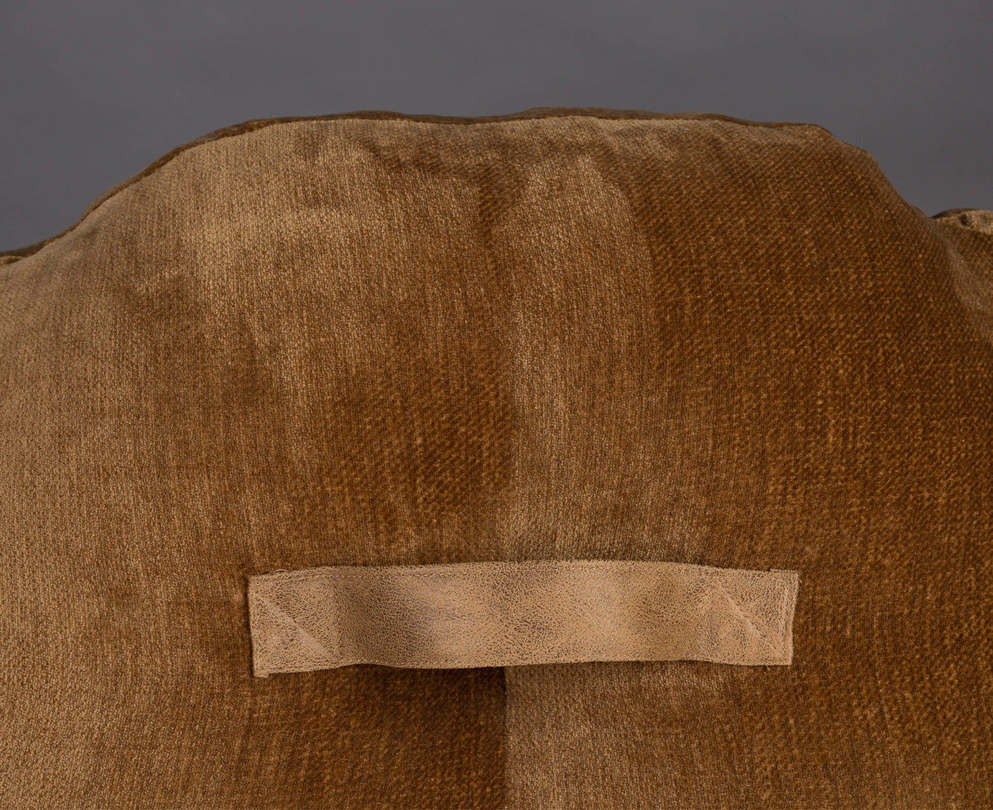 Tombag Sitzsack Samt Braun