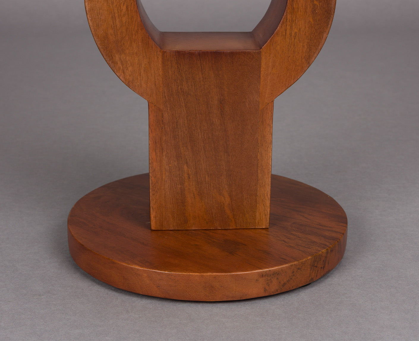 Tondo Beistelltisch Ø36 cm Mango Massivholz Braun