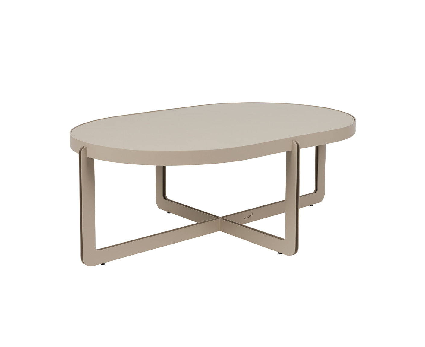 Centre Couchtisch Oval 102 x 68 cm
