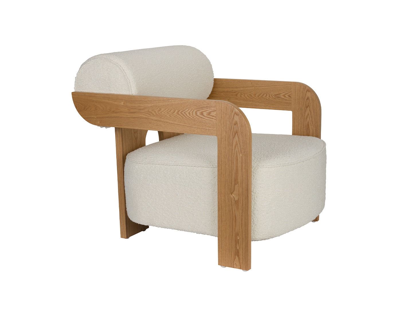 Oolong Loungesessel Bouclé