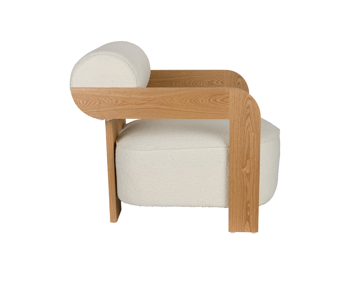 Oolong Loungesessel Bouclé
