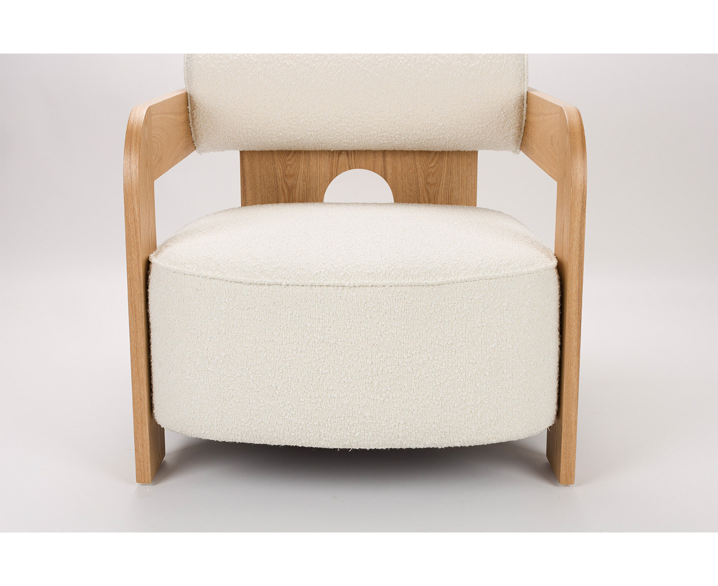 Oolong Loungesessel Bouclé