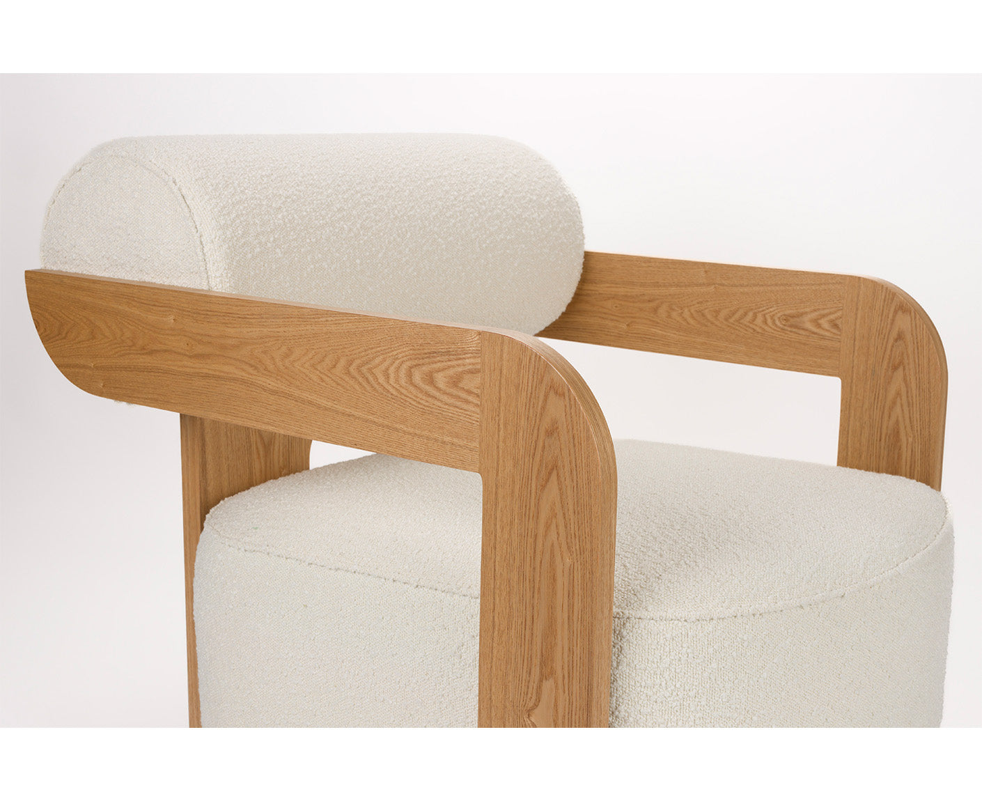 Oolong Loungesessel Bouclé