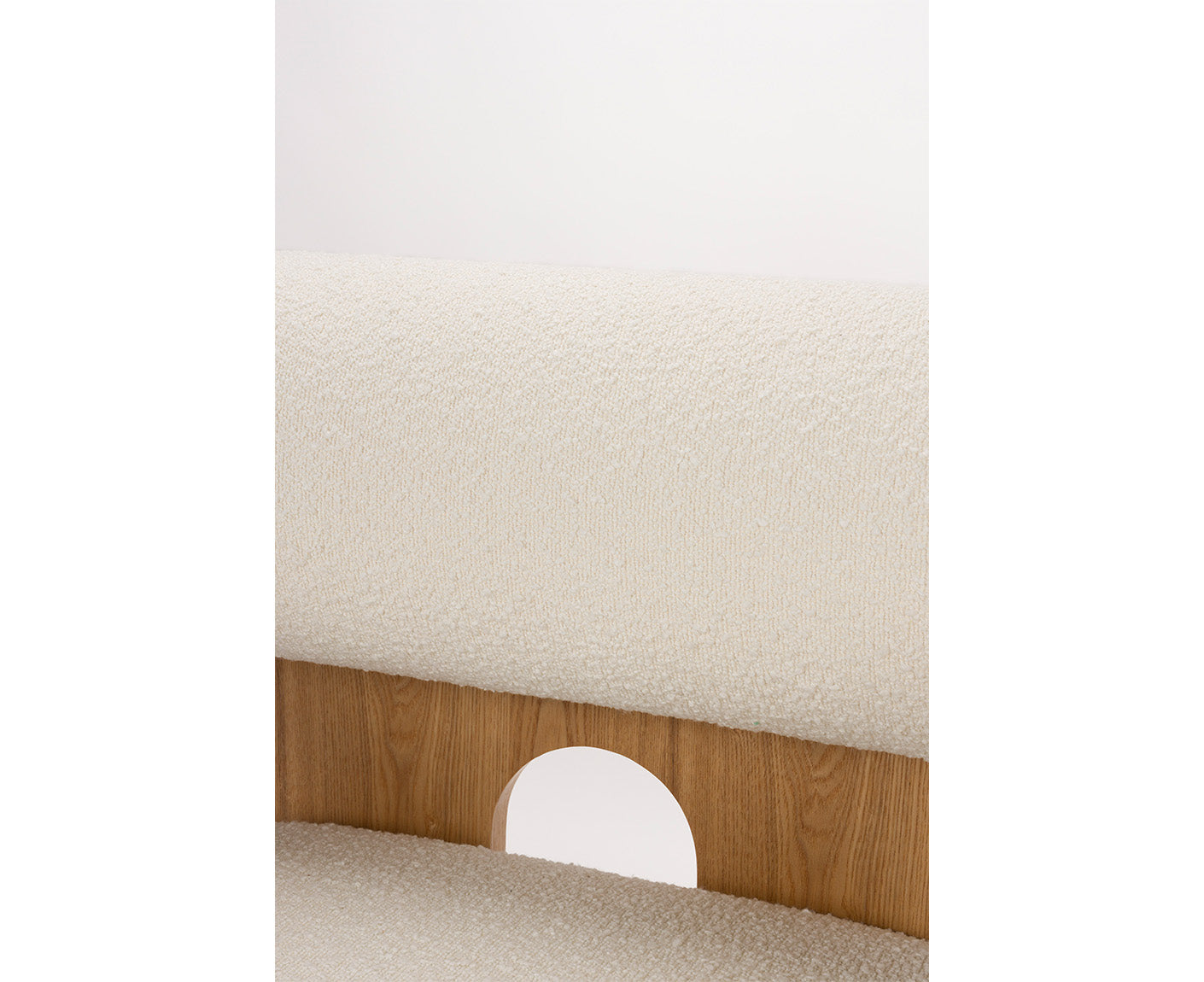 Oolong Loungesessel Bouclé