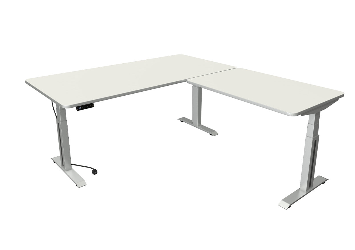 Move 3 Professional Winkelkombination, elektrisch verstellbar, verschiedene Größen, Weiß