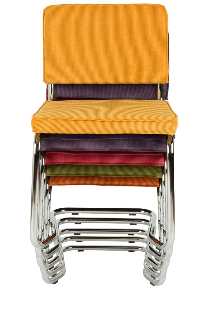 Ridge Kink 2-er Set Stühle Blau