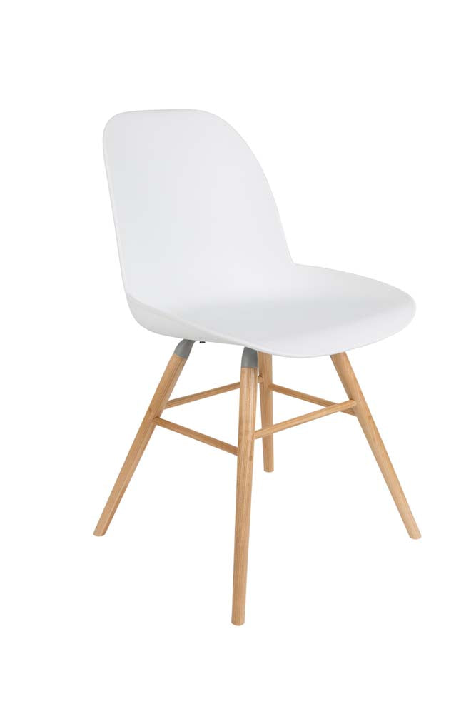 Albert Kuip 2-er Set Stühle Weiß