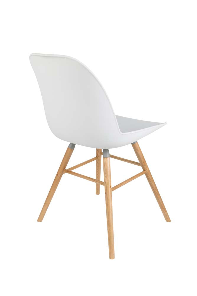 Albert Kuip 2-er Set Stühle Weiß