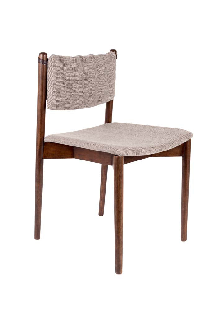 Torrance 2-er Set Stühle Weiß / Braun