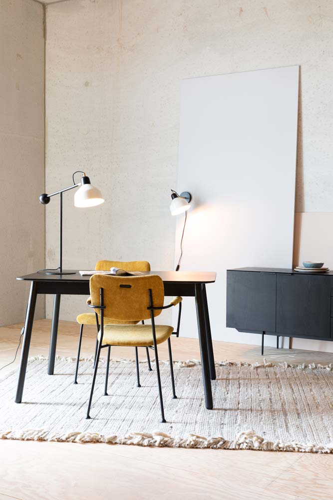 Benson 2-er Set Stühle Gelb