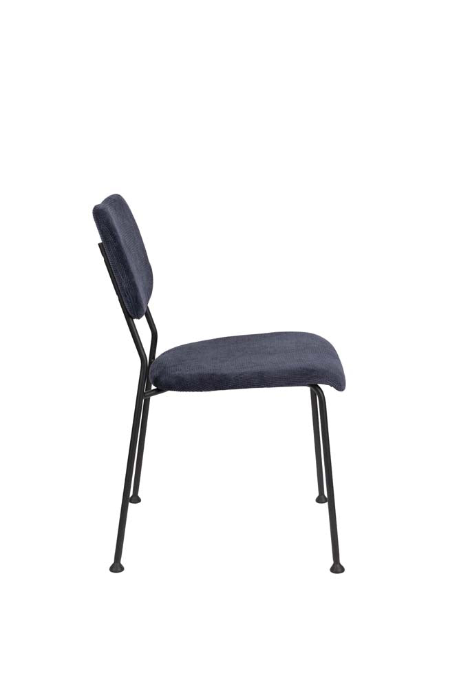 Benson 2-er Set Stühle Dunkelblau