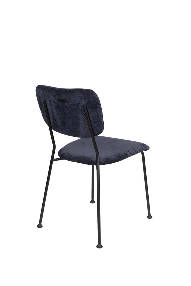 Benson 2-er Set Stühle Dunkelblau