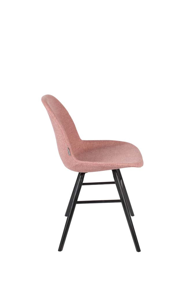 Albert Kuip 2-er Set Stühle Rosa