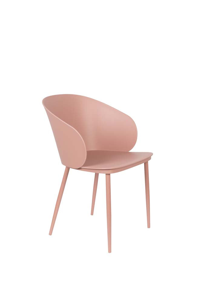 Gigi 2-er Set Stühle Rosa