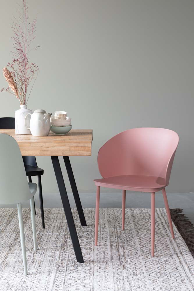 Gigi 2-er Set Stühle Rosa