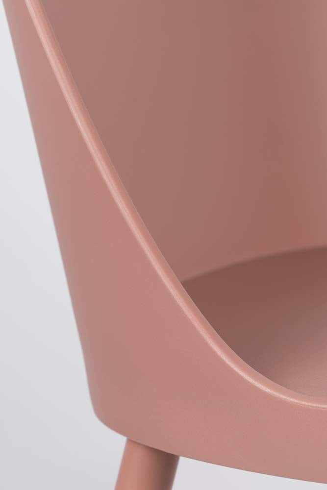 Pip 2-er Set Stühle Rosa