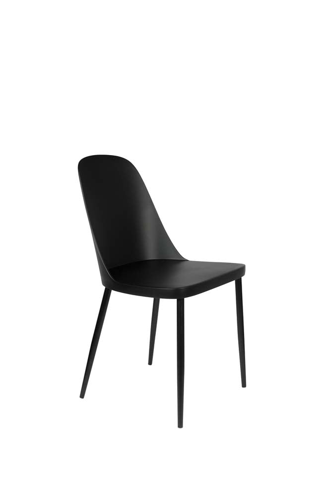 Pip 2-er Set Stühle Schwarz